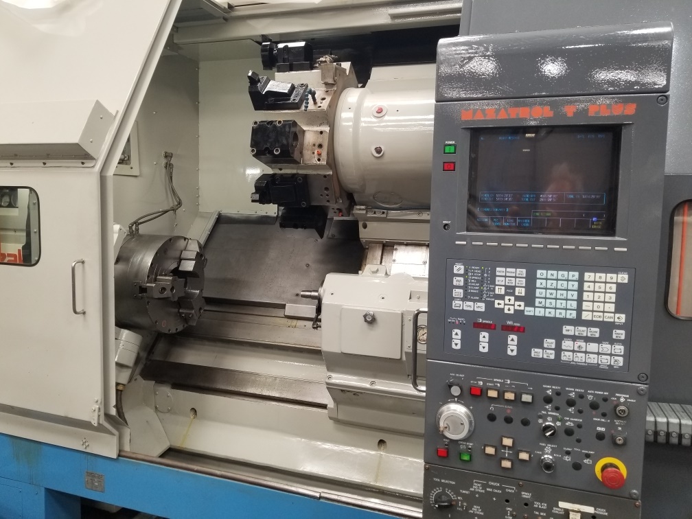 mazak cnc slant 50 lathe