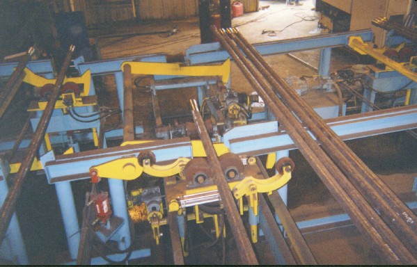 Pipe feed table, Pipe handling tables